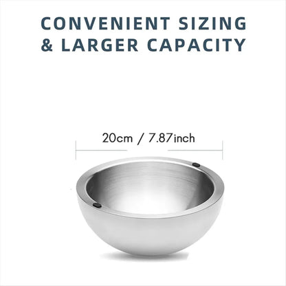 Stainless Steel Dip Chiller Bowl