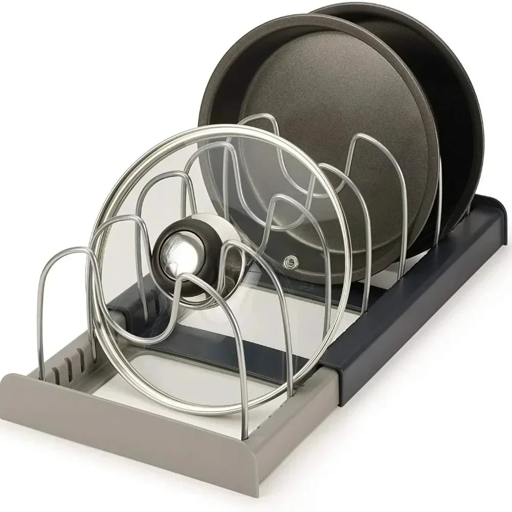 Expandable Pot and Pan Organizer