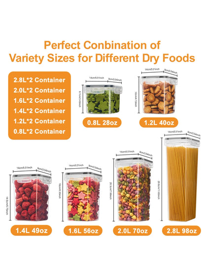 Sealed Food Storage Containers