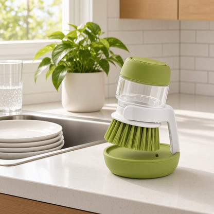 Soap Dispensing Dish Brush