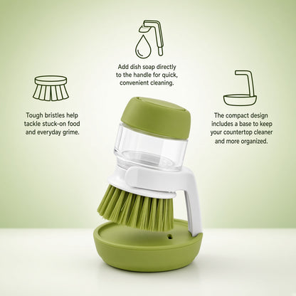 Soap Dispensing Dish Brush